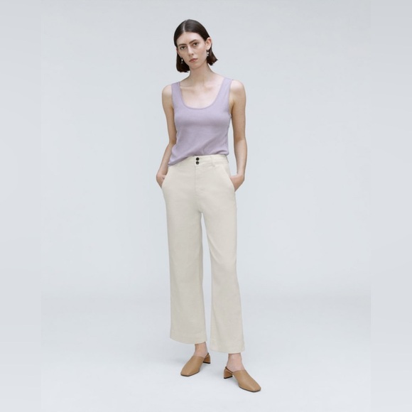 NWT Everlane The Organic Wide-Leg Pant - Picture 3 of 14